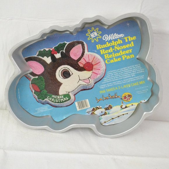 Wilton Kitchen Wilton Rudolph The Red Nosed Reindeer Christmas Cake